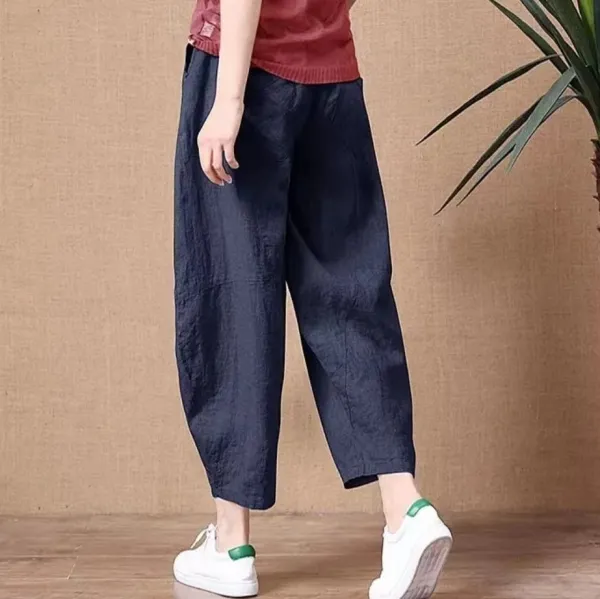 【激安販売中】合わせやすい無地ワイド着心地抜群森ガールボトムス