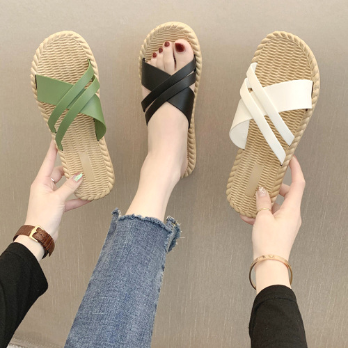 人気沸騰 ファッション シンプル 抗菌防臭 快適 涼しい 丸トゥ レディース サンダル