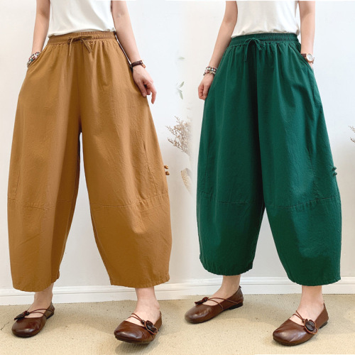 おしゃれ度アップ ゆったり ファッション 大きいサイズ レトロ 森ガールボトムス