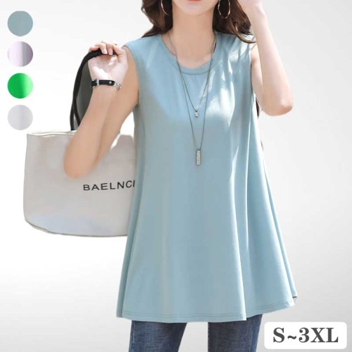 s-3xl-大人カジュアル-夏トップス-おしゃれタンク