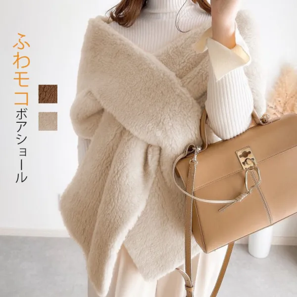 新作  欧米風  ファー  アウター