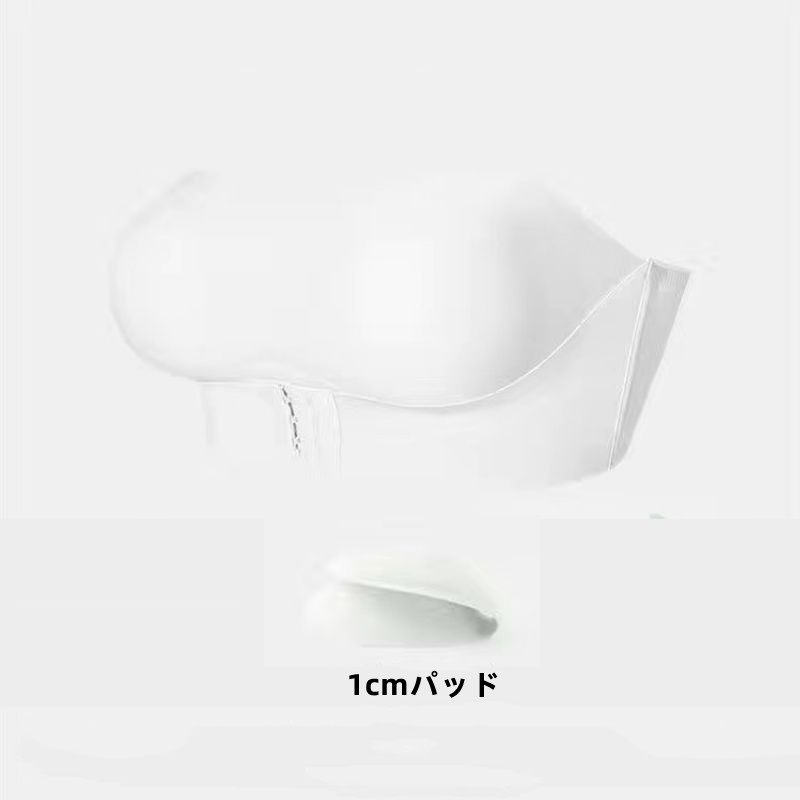 ホワイト（1cm胸パッド）