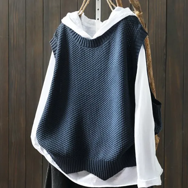 【大好評につき 新色登場】【単品注文】品質のいい新品 無地 ベスト+フード付き絞り パーカーセット