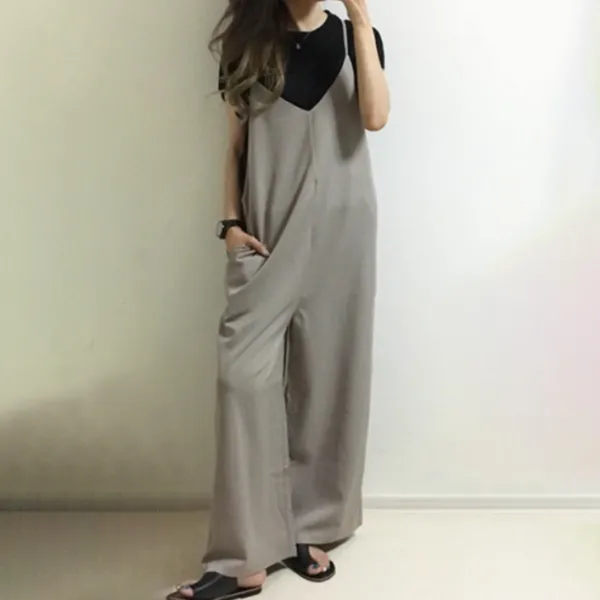 見逃し厳禁 レトロ 無地 ハイウエスト シンプル  サロペット単品   春コーデ ファッション  コーディネート 春服 今日のコーデ 大人コーデ レディース