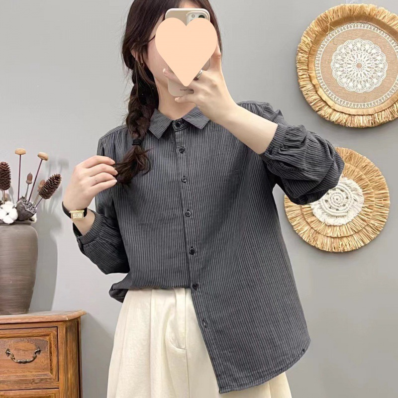 グレー ストライプ