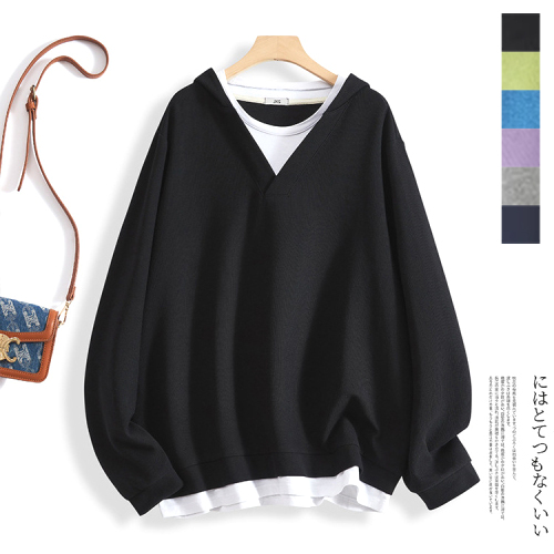 楽ちんシンプルVネック長袖切り替えビックシルエットスウェットファッションcoordinateカジュアルコーデコーディネート今日のコーデ大人コーデレディースfashionootd春コーデ春服