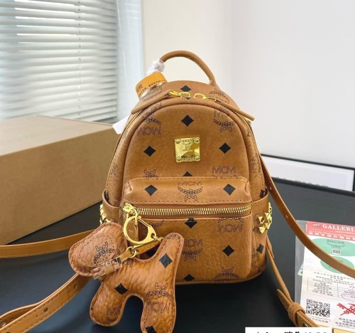 ファッション  合わせやすい  リベット飾り  ワンショルダー  プリント  斜めがけ  肩がけ  リュックサック  デコレーション  M