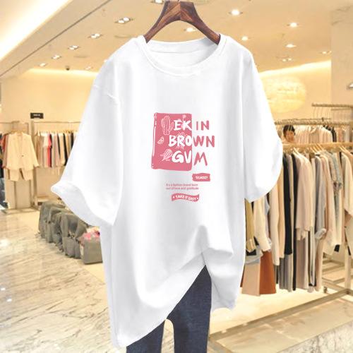 定番シンプル 全12色 カジュアル 着痩せ コーディネート自在 プリント 体型カバー Tシャツ