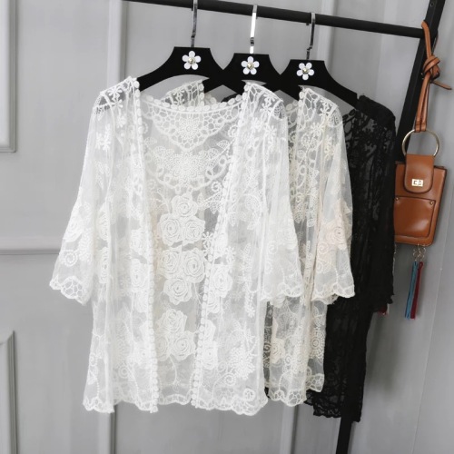 主役級 七分袖 花模様 無地 レース 透かし編み シンプル カーディガン fashion ootd カジュアルコーデ ファッション コーディネート 今日のコーデ coordinate トレンドコーデ 着回しコーデ 大人コーデ 大人可愛い 大