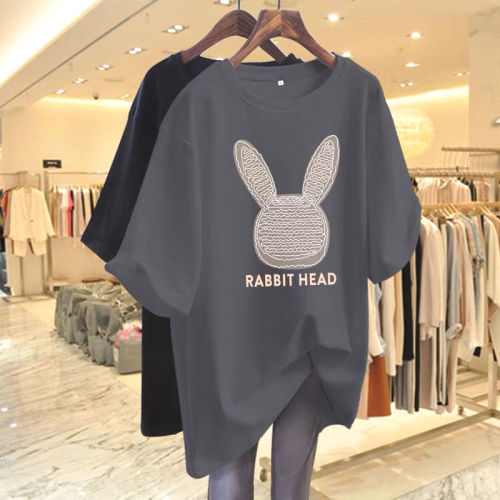 絶対欲しい ラウンドネック プルオーバー 半袖 シンプル ファッション カジュアル プリント Tシャツ