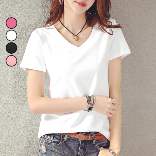 絶対欲しい プルオーバー Vネック 半袖 無地 シンプル Tシャツ fashion ootd カジュアルコーデ ファッション コーディネート 今日のコーデ coordinate トレンドコーデ 着回しコーデ 大人コーデ 大人可愛い 大人ファ