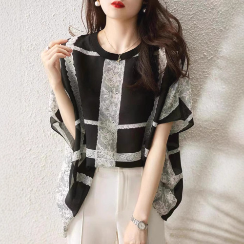 シャツ  シンプル  どんなスタイルにも合う  夏服  韓国風  通勤/OL  レイジー風  新作  おしゃれ / ファッション  ニッチ  レディース