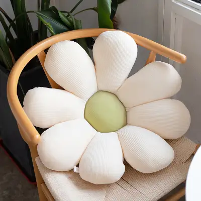 おしゃれ度アップ柔らかい肌触り可愛いお花抱き枕柔らかいふんわりインテリアフラワークッション