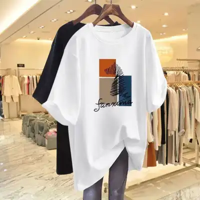 一番安い新作 着痩せ効果 プルオーバー プリント 半袖 ラウンドネック 定番 Tシャツ 大人 ootd 夏コーデ 夏服 レディース ファッション 20代 30代 40代 50代 カジュアル コーディネート トレンド 着回し