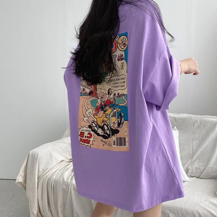 Tシャツ パープル