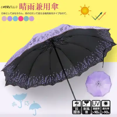 晴雨兼用 男女兼用 折りたたみ傘 梅雨 雨具