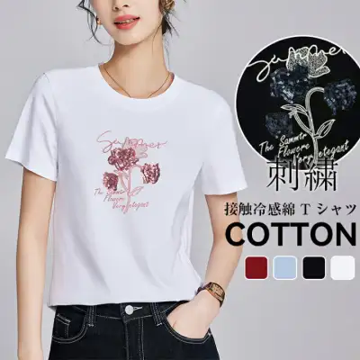 2025SS ローズ柄 Tシャツが今年で登場！