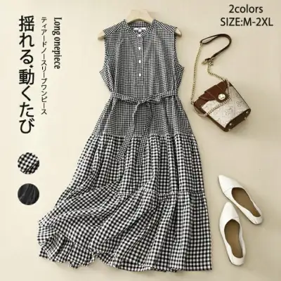 ♪あなたのお気に入りが必ず見つかるワンピース展開！キャミソールワンピース 透け防止 重ね着ワンピース ワンピース 夏 ロングワンピース！♪