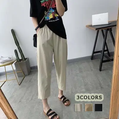 女性らしさ全開♡ アンクル丈 ポケット付き 無地 柔軟加工 平日 カジュアル カジュアルパンツ 大人 ootd 夏コーデ 夏服 レディース ファッション 20代 30代 40代 50代 カジュアル コーディネート トレンド 着回し