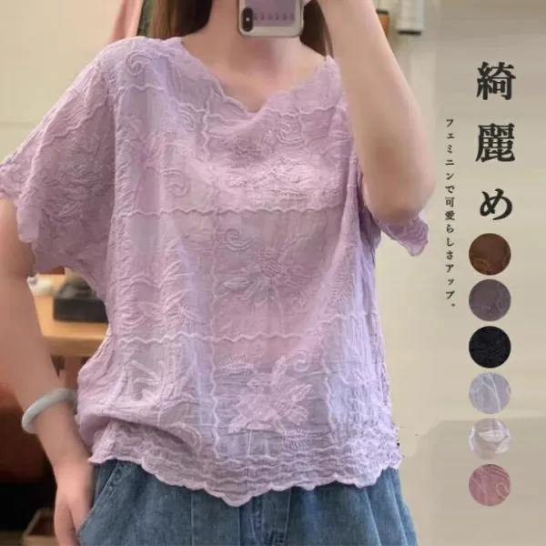 tシャツ レディース 半袖 カットソー 半袖tシャツ Tシャツ Uネック 30代 40代 20代 50代