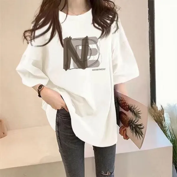 7カラー展開 新品登場☆推薦 プルオーバー プリント アルファベット ラウンドネック 半袖 韓国系 Tシャツ ブラック 黑 ホワイト 白 グレー レッド イエロー 大人 ootd 夏コーデ 夏服 レディース ファッション 20代 30代 40代 50代 カジュアル コーディネート トレンド 着回し