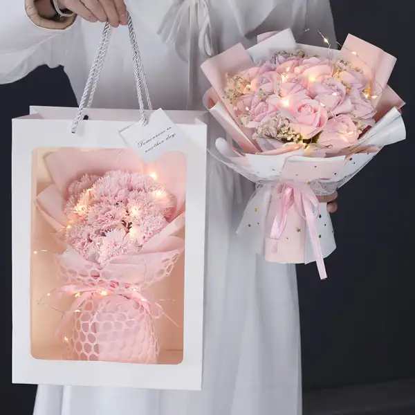 おしゃれ度高めプレゼントギフトドライフラワーバラ母の日誕生日記念日結婚祝い卒業祝い可愛い枯れない花おしゃれ安いおすすめ花束