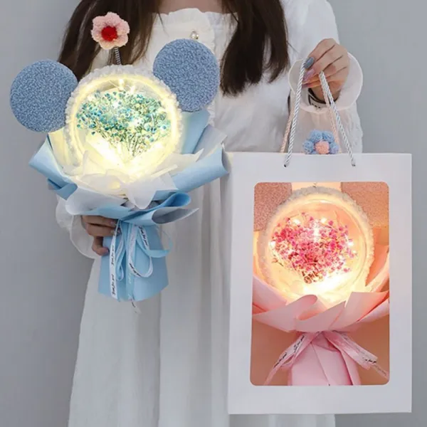 デザイン性抜群ブーケギフト可愛い花バルーン安いおすすめ誕生日記念日お祝い卒業祝い退職祝い彼女にプレゼント花束
