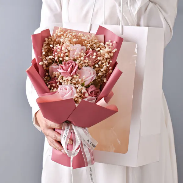 絶対欲しいお花束造花ギフト枯れないフラワーお祝い誕生日バレンタインデープレゼント