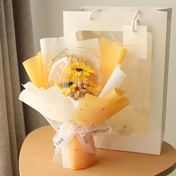 ブーケ石鹼花ソープフラワー枯れない花フリーズフラワー花バルーンギフト母の日記念日卒業祝い入学祝いプレゼント贈り物花束