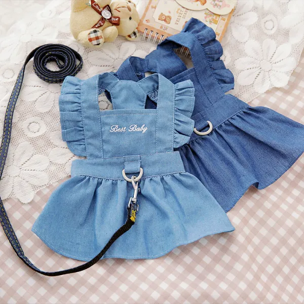 上品さたっぷり清新可愛いお出かけペット用品お散歩おしゃれお出掛け犬の服ペット服ペットウェア