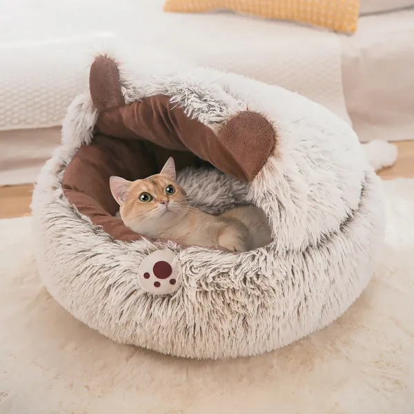 絶対欲しいあったか保温防寒ベッド洗える柔らかいふんわりフワフワ犬猫兼用室内用品寒さ対策滑り止めペット寝具