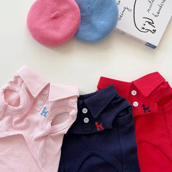 かわいいアルファベット犬の服ペット用品ペットウェア