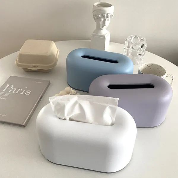 北欧おしゃれティッシュボックスギフトティッシュケース全3色デスクトップ収納