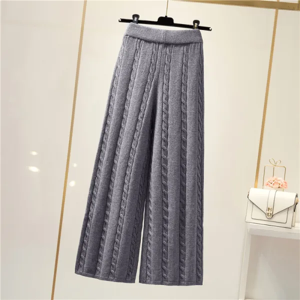 5カラー展開 着回し力抜群 暖かい 心地よい ニットワイドパンツ ガウチョパンツ fashion ootd カジュアルコーデ ファッション コーディネート 今日のコーデ coordinate トレンドコーデ シンプルコーデ 着回しコーデ 大