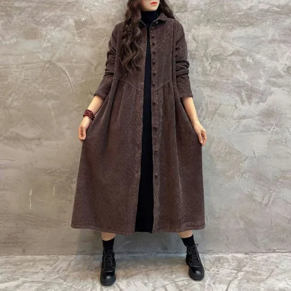 可愛いデザイン 一枚で視線を奪う 通勤/OL  シンプル ギャザー飾り 無地シンプルボタン 森ガール  トレンチコート