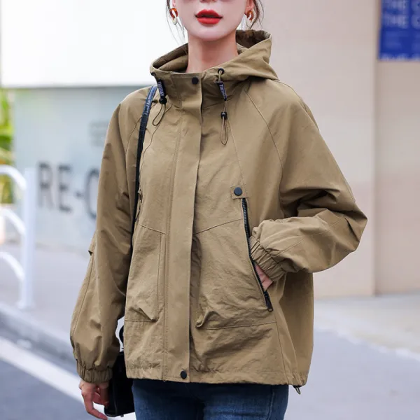 ジャケット  アウター  裏起毛  コットン  スリムに見える  どんなスタイルにも合う  ゆったり  韓国風  新作  おしゃれ / ファッション  レディース