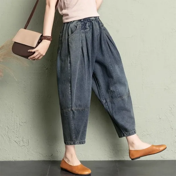 テーパードパンツ  スリムに見える  どんなスタイルにも合う  ゆったり  秋  文芸  新作  レディース  大きめサイズ