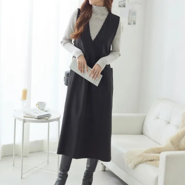 ワンピース  ベスト  タンクトップ  ラシャ  新作