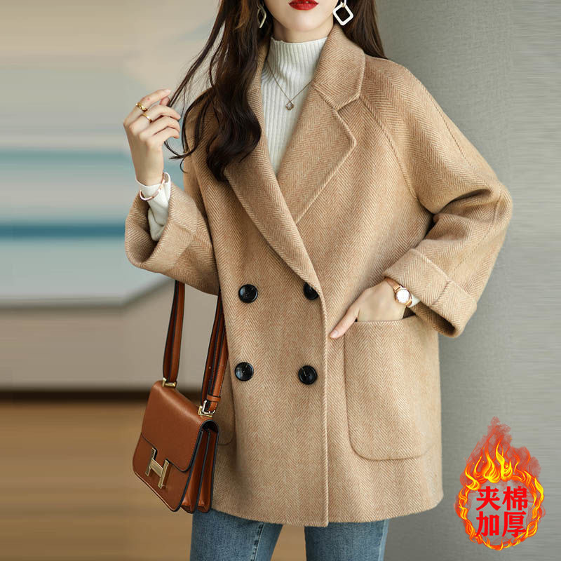 キャメル 【裏起毛】