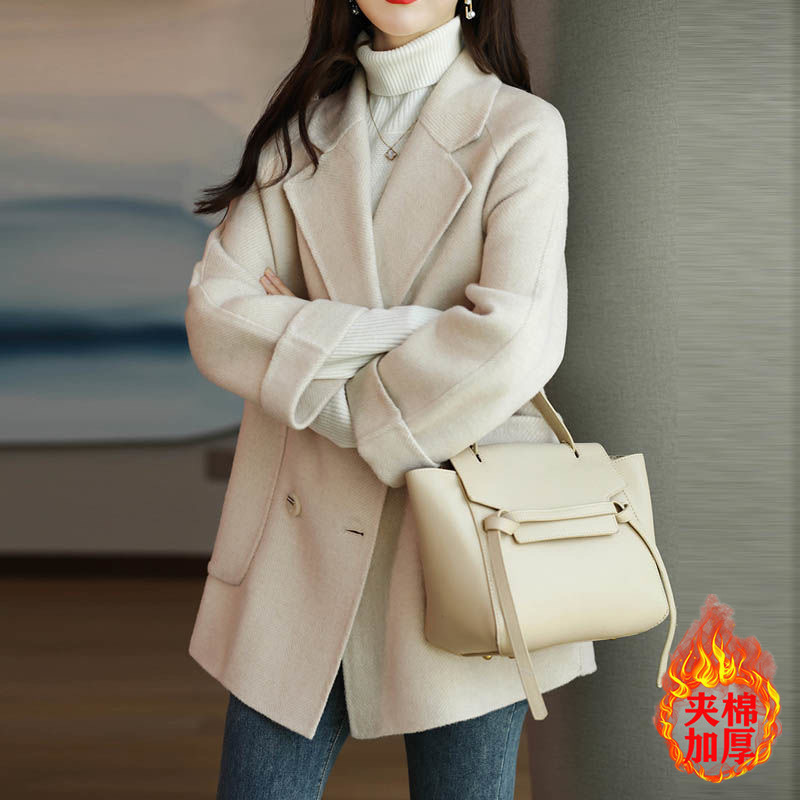 ベージュ 【裏起毛 】