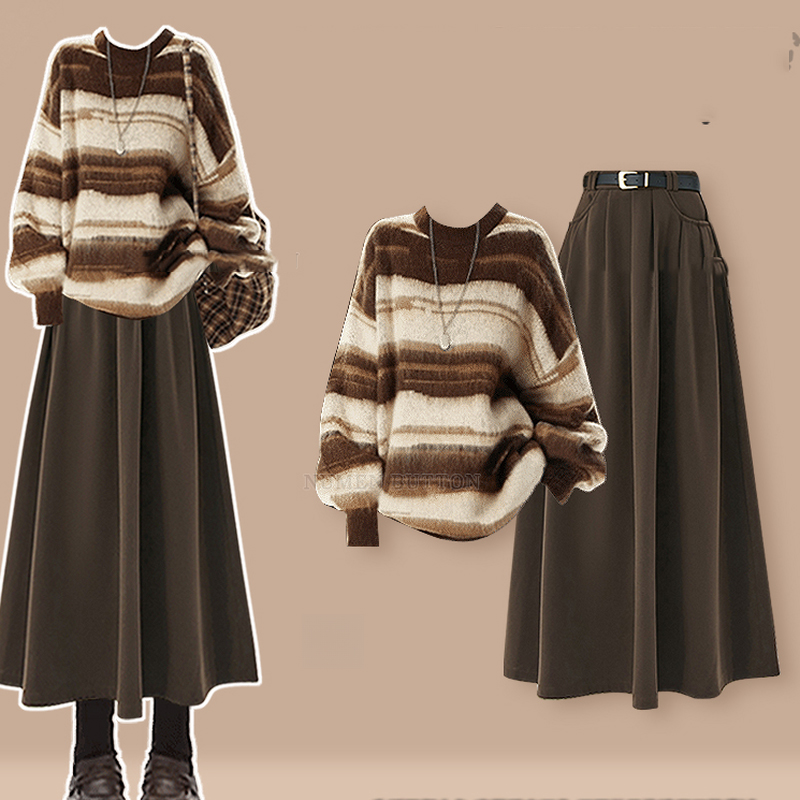 ストライプ/セーター/単品