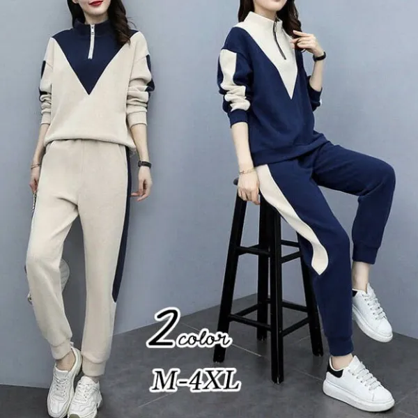セットアップ レディースファッション 秋冬 スウェット
