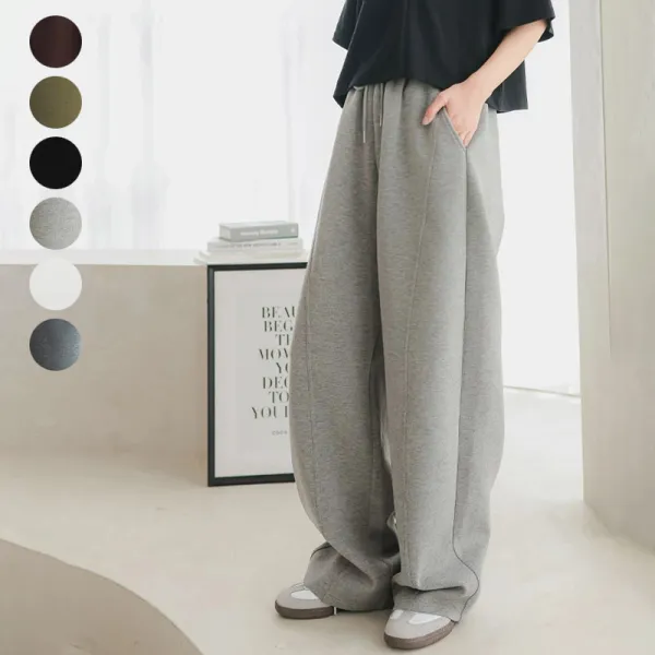 カジュアル  ゆったり  ロングパンツ  高級  新作  レディース  高級感