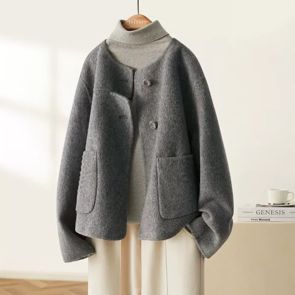 チェスターコート  コート  ラシャ  冬  新作  2025