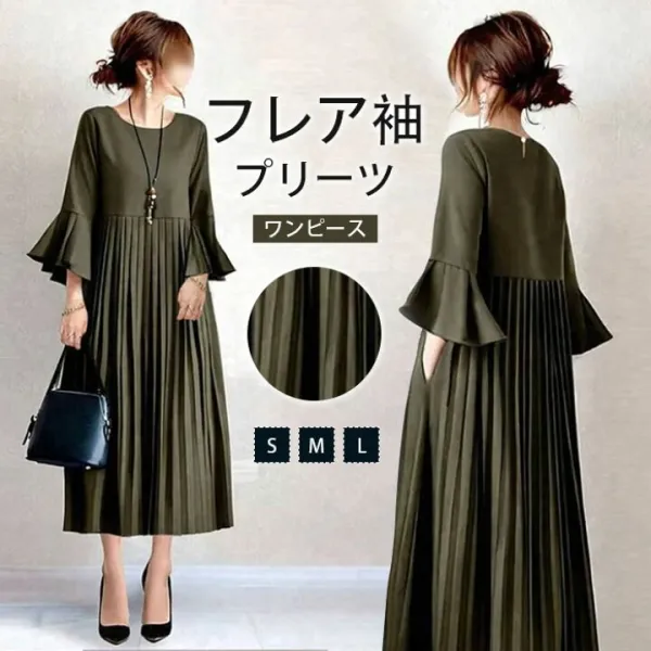 ワンピース 夏に涼しげな大人かわいいワンピース！