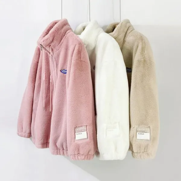 今季人気 カジュアル スタンドネック 無地 ファスナー 長袖 カジュアル ジャケット