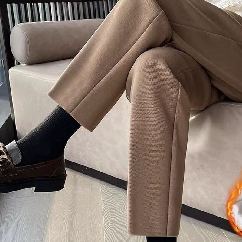 ブラウン /裏起毛