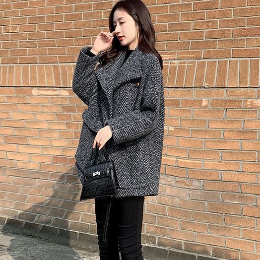 ブラック/裏起毛