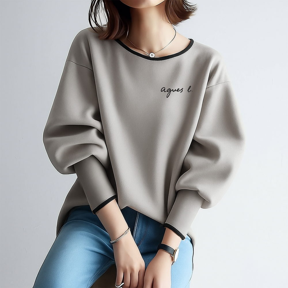 ベージュブラック配色LOGO01