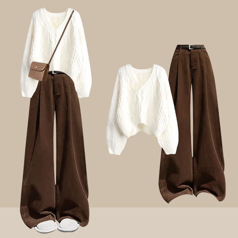 ホワイトセーター/単品